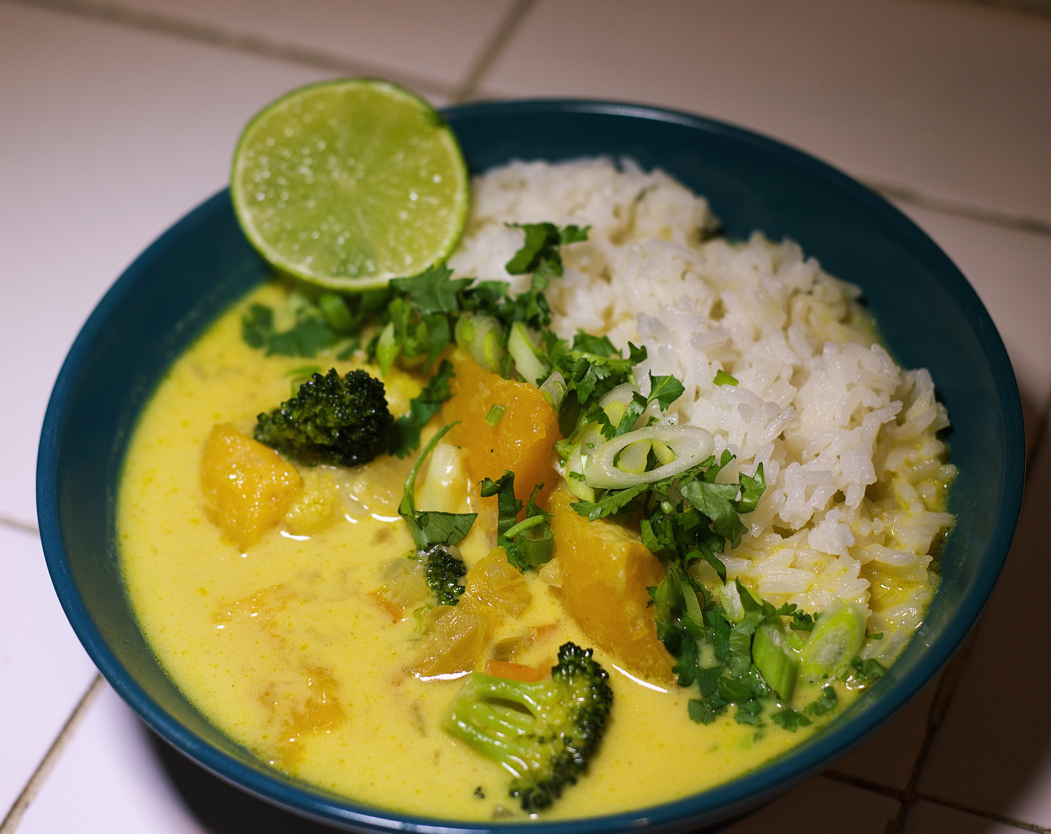 Chicken coconut curry